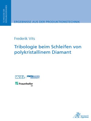 cover image of Tribologie beim Schleifen von polykristallinem Diamant